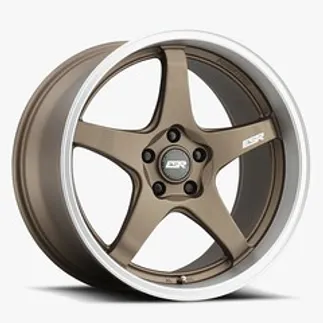 ESR APX5 19X9.5 ET22 (5X114.3 / 72.56) - Matte Bronze - Machined Lip